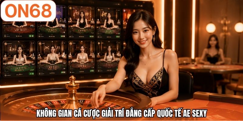 Không gian cá cược giải trí đẳng cấp quốc tế AE sexy