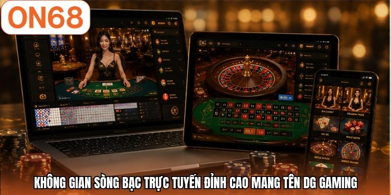 Không gian sòng bạc trực tuyến đỉnh cao mang tên DG Gaming