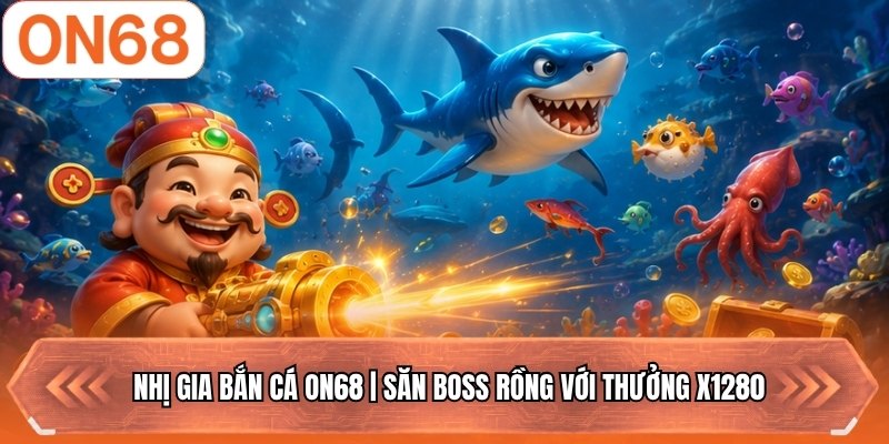 Nhị Gia Bắn Cá ON68 | Săn Boss Rồng Với Thưởng X1280