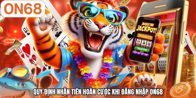 Quy định nhận tiền hoàn cược khi đăng nhập ON68