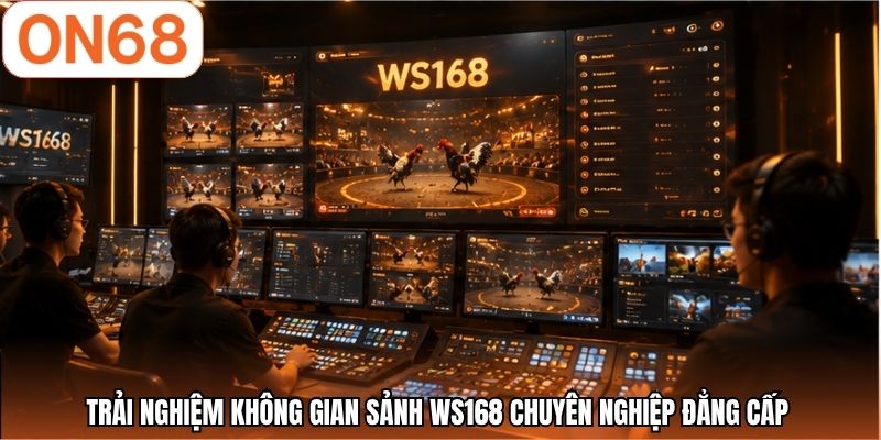 Trải nghiệm không gian sảnh WS168 chuyên nghiệp đẳng cấp 
