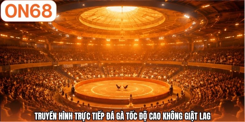 Truyền hình trực tiếp đá gà tốc độ cao không giật lag